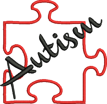 autism puzzle piece outline